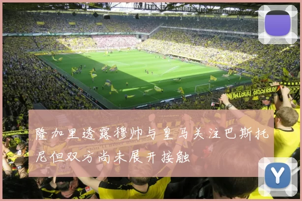 隆加里透露穆帅与皇马关注巴斯托尼但双方尚未展开接触